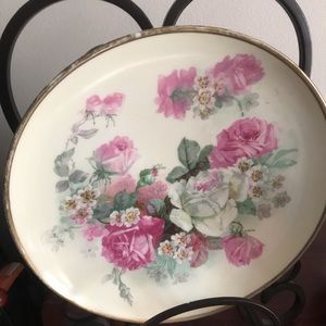 Roses- Vintage china plate